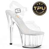 Pleaser Adore 708Prem Clear Platform Shoes